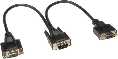 كابل تريب لايت في جي ايه مراقب Y-Splitter، 1 بوصة (P516-001-HR) أسود 1600x1200 in Kuwait