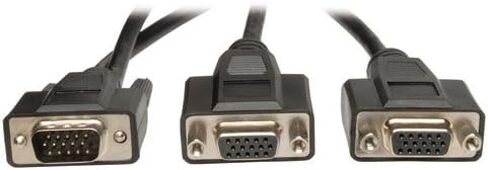 كابل تريب لايت في جي ايه مراقب Y-Splitter، 1 بوصة (P516-001-HR) أسود 1600x1200 in Kuwait