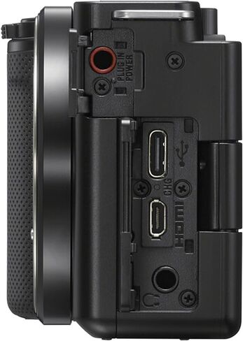Sony ZV-E10 + 16-50mm Lens, LED Light, Microphone, 128GB Extrem Speed, U-Grip, Filters, Tripod, Case, Software, & More – Pro Video Bundle (38pc) in Saudi Arabia
