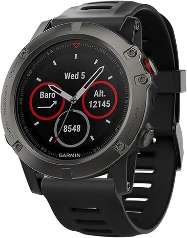 Band for Garmin Fenix 3, Soft Silicone Replacement Watch Band Strap for Garmin Fenix 3 / Fenix 3 HR Smart Watch (No Tracker) in Kuwait