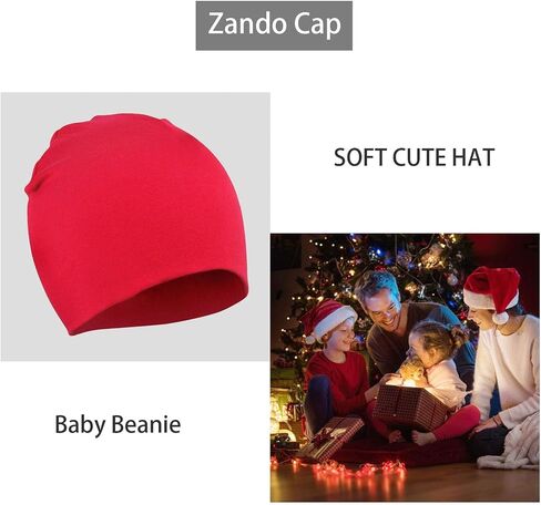Zando Baby Beanie Hat Soft Knit Toddler Beanies for Girls Boys Newborn Baby Hats Infant Beanies Caps for Halloween 0-4T in Saudi Arabia