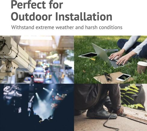 JAVEX CAT6 UTP خارجي (1000 قدم)، 550 ميجا هرتز، 23AWG، كابل CCA Ethernet بالجملة، صندوق سهل السحب، 305 متر، أبيض in Kuwait