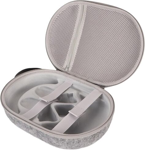 Yunir VR Hard Carrying Case, Premium EVA Multifunctiona Generous Capacity VR Accessories Travel Case, with Cleaning Cloth, for VR Glasses in Saudi Arabia