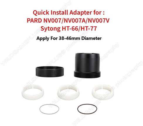 Fast Install Bracket Sleeve Universal Adapter Bayonet Compatible with Pard Sytong Night Vision in Saudi Arabia