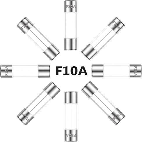2A 250V 5x20MM صمام زجاجي سريع النفخ 2 أمبير 250 فولت 0.2 × 0.78 بوصة صمامات أنبوبية سريعة المفعول F2AL250V (عبوة من 30 قطعة) in Saudi Arabia