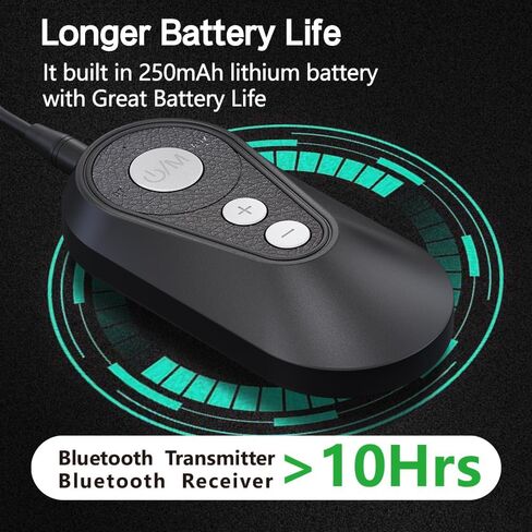 eppfun AK818 LE جهاز استقبال إرسال بلوتوث لاسلكي مع LC3، بث Auracast، دعم أجهزة الاستقبال N، مدخل Aux، مدخل صوت USB-C لمكبر الصوت، سماعة الرأس، التلفزيون، الكمبيوتر الشخصي، PS5، السيارة in Kuwait