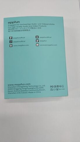 eppfun AK818 LE جهاز استقبال إرسال بلوتوث لاسلكي مع LC3، بث Auracast، دعم أجهزة الاستقبال N، مدخل Aux، مدخل صوت USB-C لمكبر الصوت، سماعة الرأس، التلفزيون، الكمبيوتر الشخصي، PS5، السيارة in Kuwait