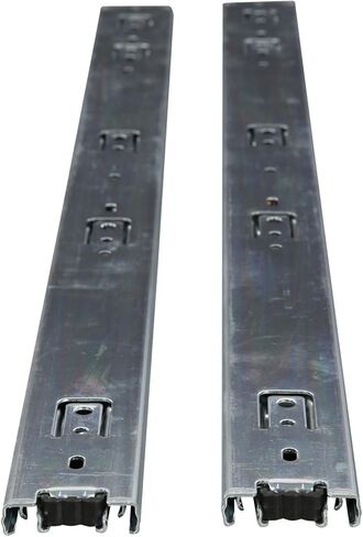 مجموعة قضبان الهيكل المنزلقة Rosewill - 26 بوصة، 3 أقسام لهيكل الخادم/علبة الخادم/حقيبة الرفوف - RSV-R28LX in Kuwait