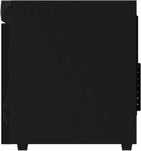 GIGABYTE C200 Glass - حقيبة ألعاب كمبيوتر متوسطة الحجم باللون الأسود، زجاج مقوى، غطاء PSU (GB-C200G) in Saudi Arabia