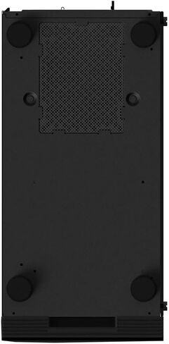GIGABYTE C200 Glass - حقيبة ألعاب كمبيوتر متوسطة الحجم باللون الأسود، زجاج مقوى، غطاء PSU (GB-C200G) in Saudi Arabia