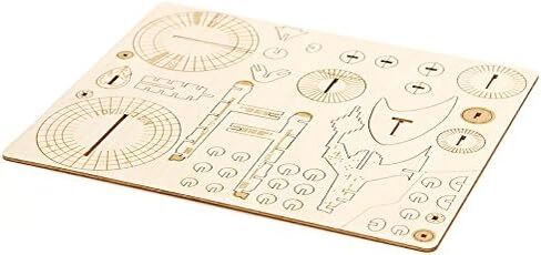 Star Trek The Next Generation U.S.S. Enterprise 3D Wood Puzzle Model Figure Kit (50 Pcs) - Build & Paint a 3D USS Space Ship Toy, No Glue Needed - Officially Licensed Gift for Teens, Men, Fathers 10+ in Saudi Arabia