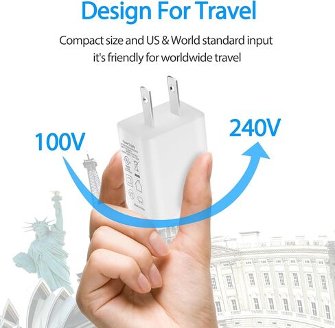 محول الطاقة لكاميرا Wyze Cam الخارجية Nest Cam، شاحن حائط USB لكاميرا Blink Mini Pan، كاميرا Ring Spotlight Stick Cam، Google Nest، Blink Indoor، كاميرا Arlo Pro، قابس شاحن كاميرا الأمان لكاميرا Amazon Cloud in Kuwait