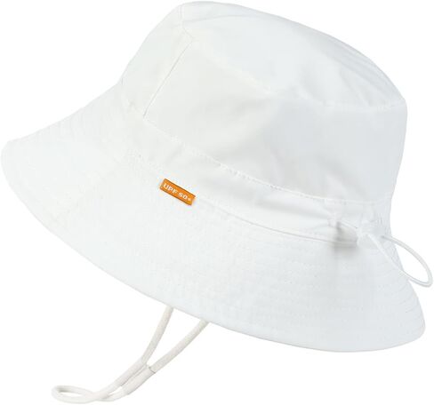 Baby Sun Hat Boy Girl Toddler Bucket Hat for Kids UPF 50+ Sun Protection Child Summer Beach Hats 0-5 Years in Saudi Arabia