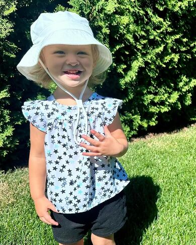 Baby Sun Hat Boy Girl Toddler Bucket Hat for Kids UPF 50+ Sun Protection Child Summer Beach Hats 0-5 Years in Saudi Arabia