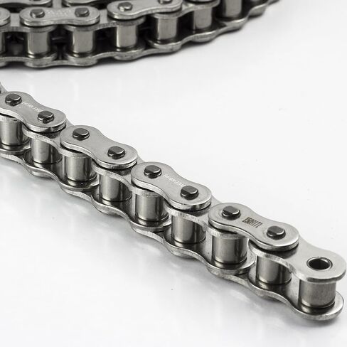 Jeremywell 40 SS Stainless Steel Roller Chain 5 Feet with 1 Connecting Link in Saudi Arabia