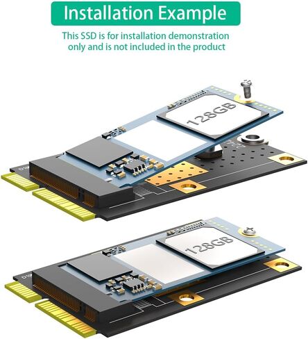 Mustpoint MSATA to M.2(NGFF) Key B Adapter for 2230/2242 SSD Card in Saudi Arabia