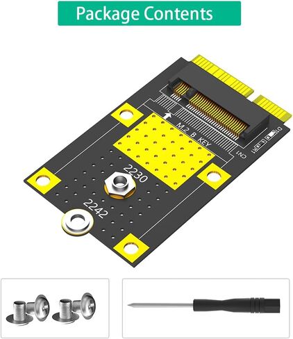 Mustpoint MSATA to M.2(NGFF) Key B Adapter for 2230/2242 SSD Card in Saudi Arabia