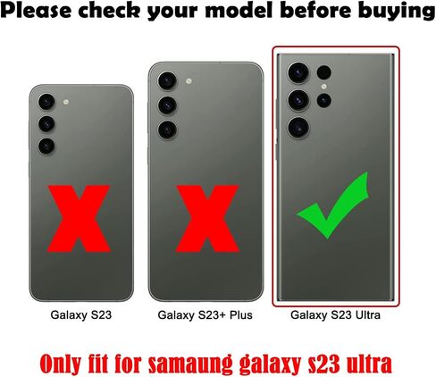 بديل الزجاج الخلفي Aloxiong Galaxy S23 Ultra لهاتف Samsung Galaxy S23 Ultra غطاء خلفي زجاجي مع شريط مثبت مسبقًا وعدسة كاميرا + أدوات (أخضر) in Saudi Arabia