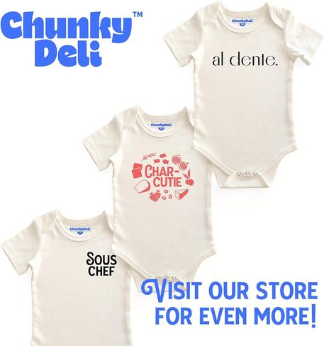 Sous Chef Cotton Short Sleeve Bodysuit | Snack Lover & Chef Gift, Gender Neutral Infant Jumper, Foodie Baby Pregnancy Announcement, Housewarming in Saudi Arabia