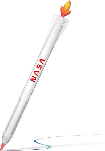 Compatiable with Apple Pencil 2nd Generation Case Cover, Protective Durable Soft Silicone Cover Holder Sleeve Accessories for Apple Pencil 2nd Generation NASA, 2 Pack White… in Saudi Arabia