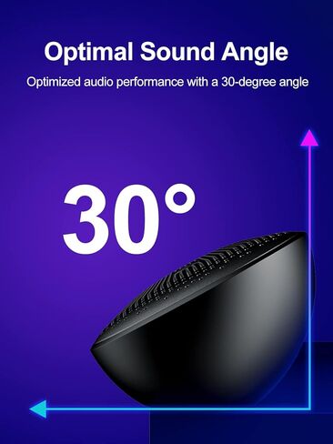 Nylavee Computer Speakers, PC Sound bar with 2 Large Speaker Drivers, USB Powered & 3.5mm Aux-in Plug and Play Mini Speaker Soundbar for Desktop Monitor, PC, Laptop, Phones, Tablets in Kuwait