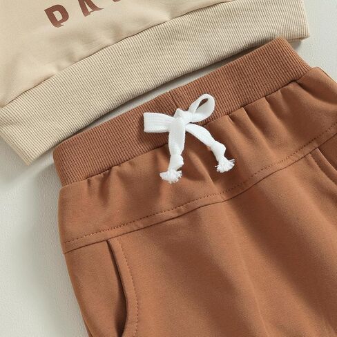 Baby Boy Halloween Outfit Cutest Pumpkin In The Patch Sweatshirt Drawstring Long Pants Toddler Fall Clothes in Saudi Arabia