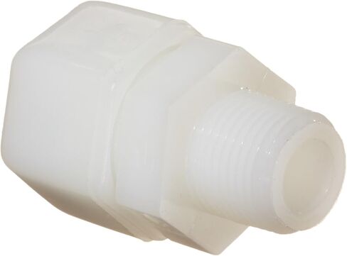 موصل Parker N8MC6-pk5، نايلون، Comp x M، مقاس 1/2 بوصة × 3/8 بوصة (عبوة من 5) in Saudi Arabia