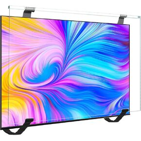55" TV Screen Protector Acrylic Clear Screen Protector Panel for TV Screen Computer Monitor for LED OLED QLED LCD TV Screen