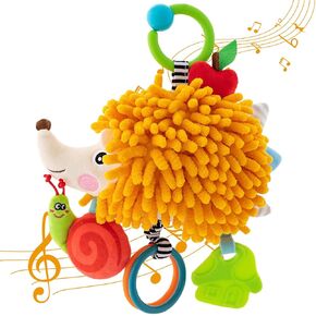 Baby Toys 0-6 Months,Car Seat Toys for Babies 6-12 Months Boy,Hanging Baby Toys & Stroller Toys,Baby Car Seat Toy,Infant Musical Toys to Soothe Gifts for 0 6 9 12 Months Newborn Toys