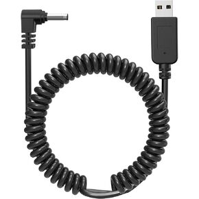 Radar Detector Cable,USB to DC3.5 Plug Cable,Replacement Power Cable for Radar Detectors,for Cobra Whistler Escort Valentine One Uniden Beltronics Radar Detector (DC3.5-6.56FT)