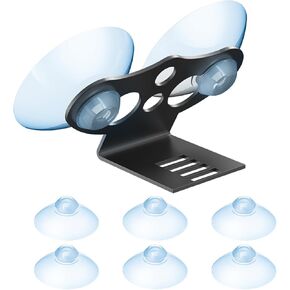 Radar Detector Mount,Windshield Suction Cup Mount for Radar and Laser Detectors,Compatible with Cobra RAD 480i Valentine One Escort Beltronics etc Radar Detector. (Windshield Suction Cup Moun 0.86 in)