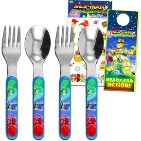 PJ Masks Kids Cutlery Set - Bundle with 2 PJ Masks Travel Flatware Sets with Spoons and Forks Plus Stickers, More | PJ Masks Utensils for Toddlers