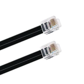 RJ12 6P6C to RJ12 6P6C Cable for Replacing Fanatec ClubSport Shifters/Pedals Cable (10ft)