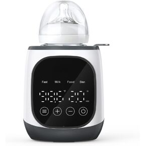 Bottle Warmer,Fast Baby Bottle Warmer BPA-Free Milk with Smart Temperature Control and LCD Display, 400W Fast Baby Milk Warmer，24 Hours Constant Temperature