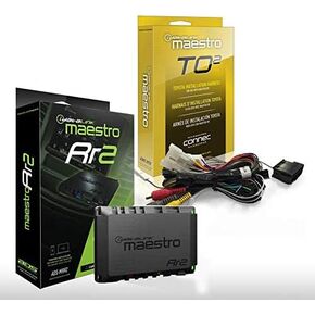 Maestro RR ADS-MRR2 Universal Radio Replacement & Steering Wheel Interface + iDatalink HRN-RR-TO2 Integration Adapter fits Select 2012-up Toyota-Made Cars with Sound of Tri-State Car Freshener Bundle