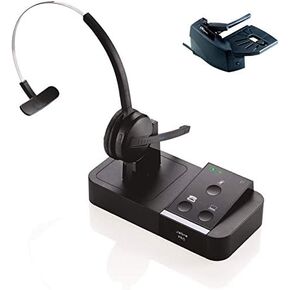 Jabra Pro 9450 Wireless Headset Bundle with Lifter and Renewed Headsets Stress Ball (Renewed)