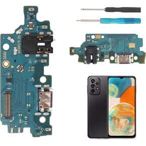 Charging Port Replacement for Samsung Galaxy A23 5G A236U USB Dock Connector Flex Cable Microphone Replacement for Samsung Galaxy A23 5G A236U with Tool