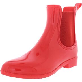 INC Womens Raelynn Vinyl Ankle Rain Boots