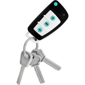 Toy Phone w/ Car Keys, Real Looking Pretend Play Toddler Cell Phone Toys and Remote Car Key for Boys, Lights, Sound Effects, Apps & Buttons - Batteries Included - 3+
