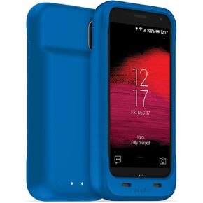 mophie Juice Pack - Protective Battery Case Made for Palm – Charging Case – Wireless Charging – High-Impact Protection - Blue