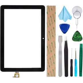 for Fire HD 8 /HD 8 Plus Screen Digitizer Replacement 12th Gen 2022 R2SP8T KFRAWI KFRAPWI Touch Digitizer Panel Front Glass Lens Repair Kits for Fire HD 8 /HD 8 Plus Tablet 12th Generation