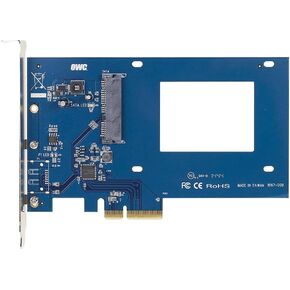OWC Accelsior S PCIe Adapter for 2.5-inch SATA 6G Expansion Card Compatible with Mac Pro (2006-2012), Mac Pro 2019 and PC Towers