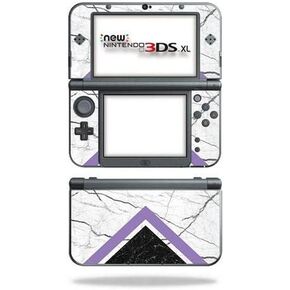 MightySkins Skin Compatible with Nintendo New 3DS XL (2015) - Geometric Marble | Protective, Durable, and Unique Vinyl Decal wrap Cover | Easy to Apply, Remove, and Change Styles | Made in The USA