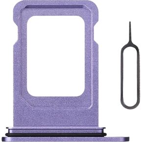 Single SIM Card Tray Purple Replacement for iPhone 12 US Version Sim Card Tray Holder Adapter with SIM Ejector for iPhone12 Mobile Phone Repair Replace Parts A2172 A2402 A2404