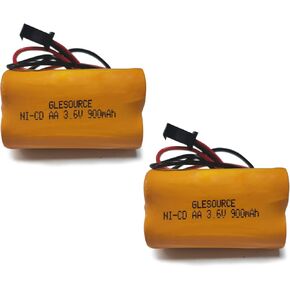 (4 Pack) 3.6v 900mAh Lithonia ELB B001 ELBB001 ELB-B001 Exit Sign Emergency Light NiCad Battery Replacement for Lithonia EU2 LED Interstate ANIC1566 Unitech 0253799