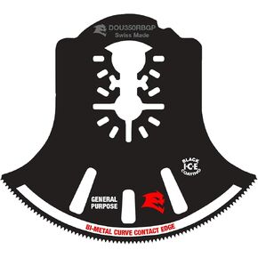 Diablo DOU350RBGP 3-1/2 in. Universal Fit Bi-Metal Oscillating Blade for General Purpose Cuts