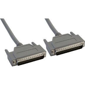 Amphenol CS-DSSMDB37MM-002.5 كابل 37-Pin DB37 D-Sub، محمي، ذكر/ذكر، 2.5 بوصة، رمادي in Kuwait