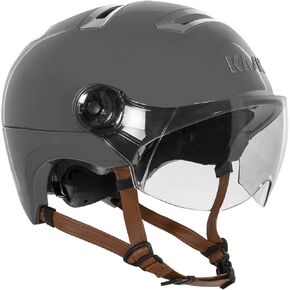 KASK Urban R Bike Helmet I Urban & Commuting Biking Helmet with Adjustable Visor