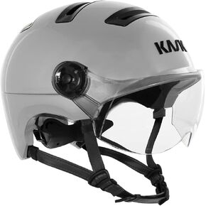 KASK Urban R Bike Helmet I Urban & Commuting Biking Helmet with Adjustable Visor