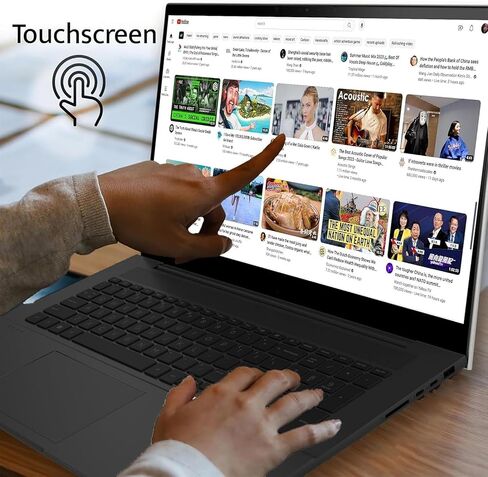 LG Gram 16 Laptop 2024 - WQXGA Touchscreen Stylus Pen - Intel Evo 13th Gen i7-1360P - Backlit Keyboard - Thunderbolt 4 - Business - Ultralightweight (Windows 11+16GB RAM |1TB PCIe SSD), Black in Saudi Arabia